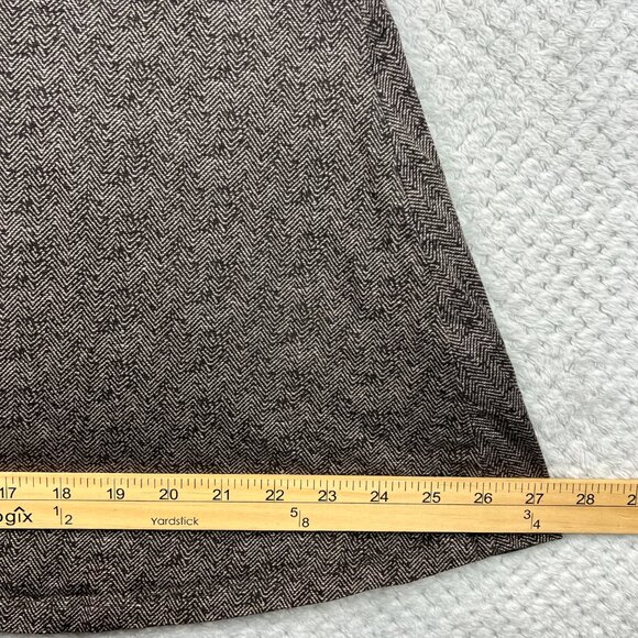 Toad&Co Womens Dress Herringbone V Neck Half Sleeve Belted Organic Cotton Small - Picture 7 of 15